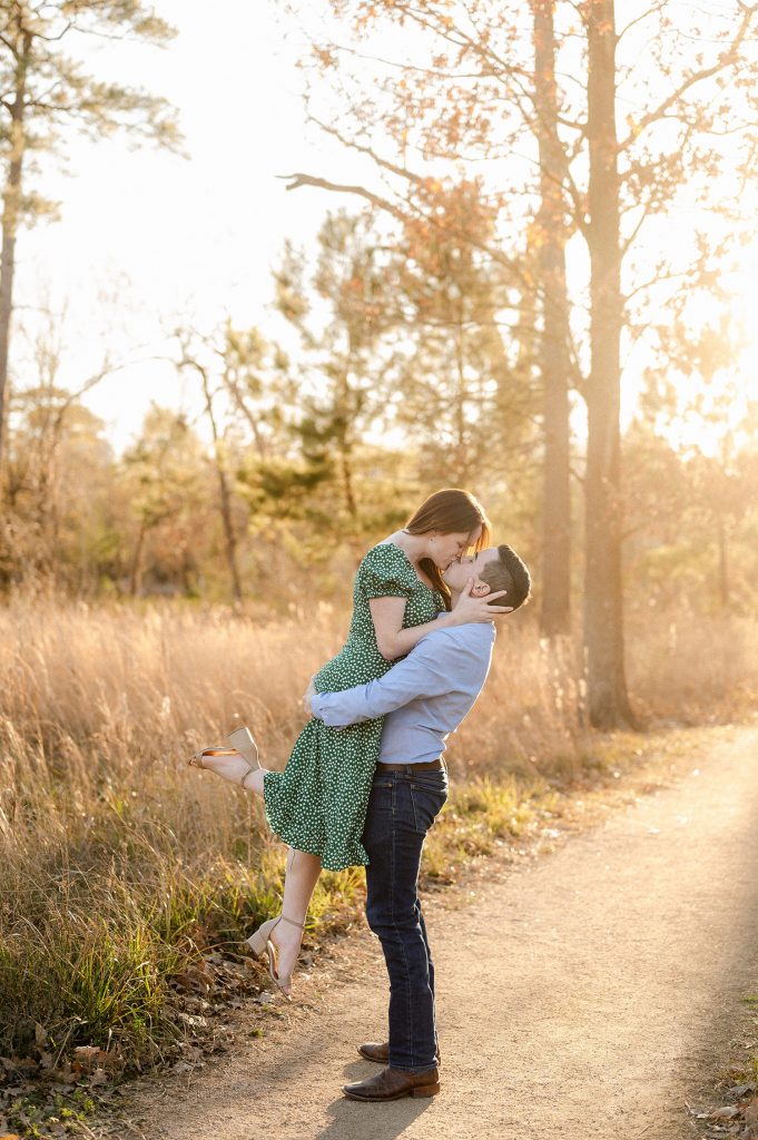 Downtown Houston and Arboretum Engagement Session